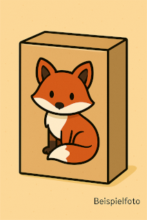 Buch mit einem Fuchs auf dem Cover als Symbolbild