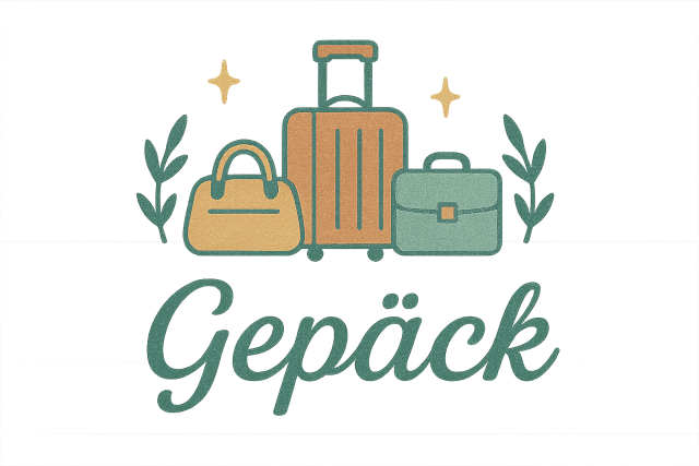 Kategorie Gepäck als Wortbild