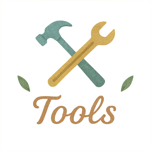 Kategorie Tools als Wortbild